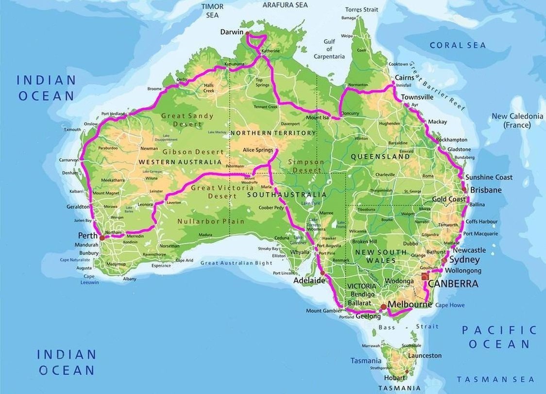 australia trasa