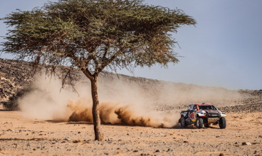 TOYOTA GAZOO RACING - prezentacja auta na Rajd Dakar 2023