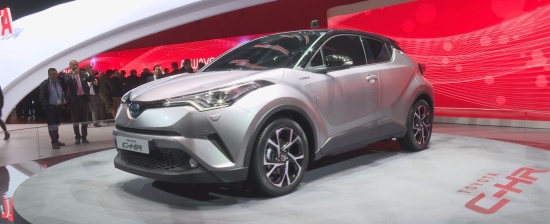 Paryż 2016 - prezentacja produkcyjnej wersji Toyoty C-HR